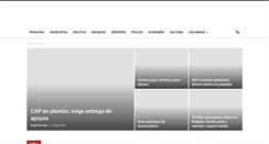 Desktop Screenshot of diariovialibre.com.mx